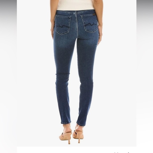 7 for all mankind high waist ankle gwenevere - 24 - Picture 4 of 13